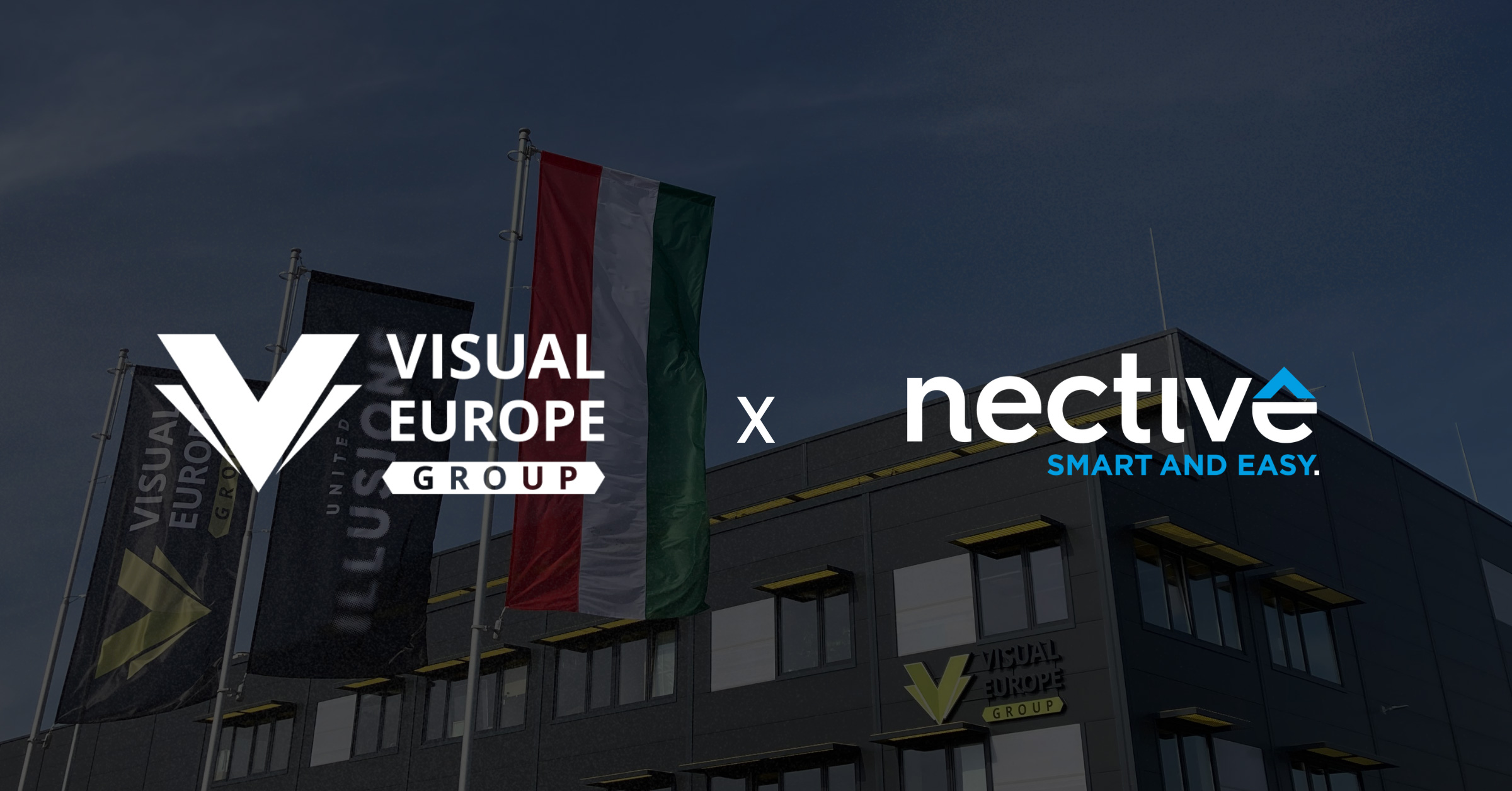 Épületautomatika Közép-Európa legnagyobb virtuális filmstúdiójában – Visual Europe Group x Nective 